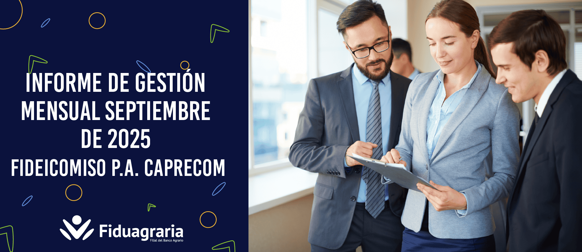 INFORME DE GESTIÓN MENSUAL SEPTIEMBRE DE 2025 - FIDEICOMISO P.A. CAPRECOM